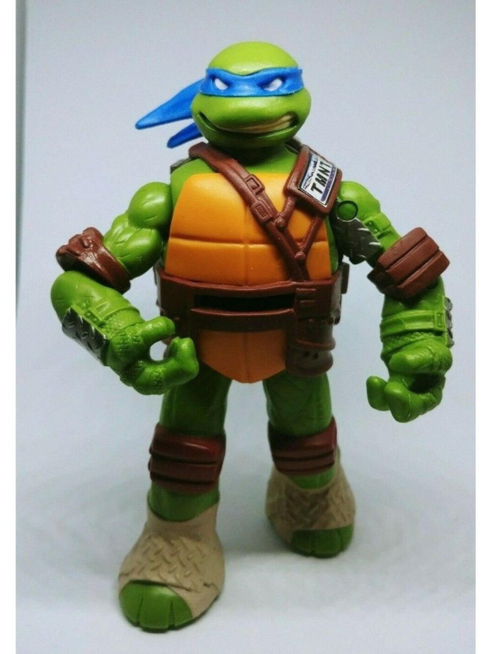 TMNT Nickelodeon Large Mike Pizza Flingers 6" Action Figure Leonardo 2012